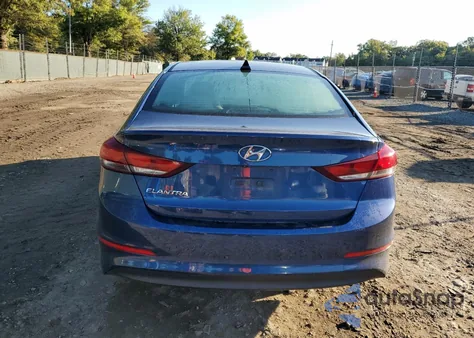 2018 Hyundai Elantra Sel z USA, uszkodzony, nr VIN 5NPD84LF3JH249799